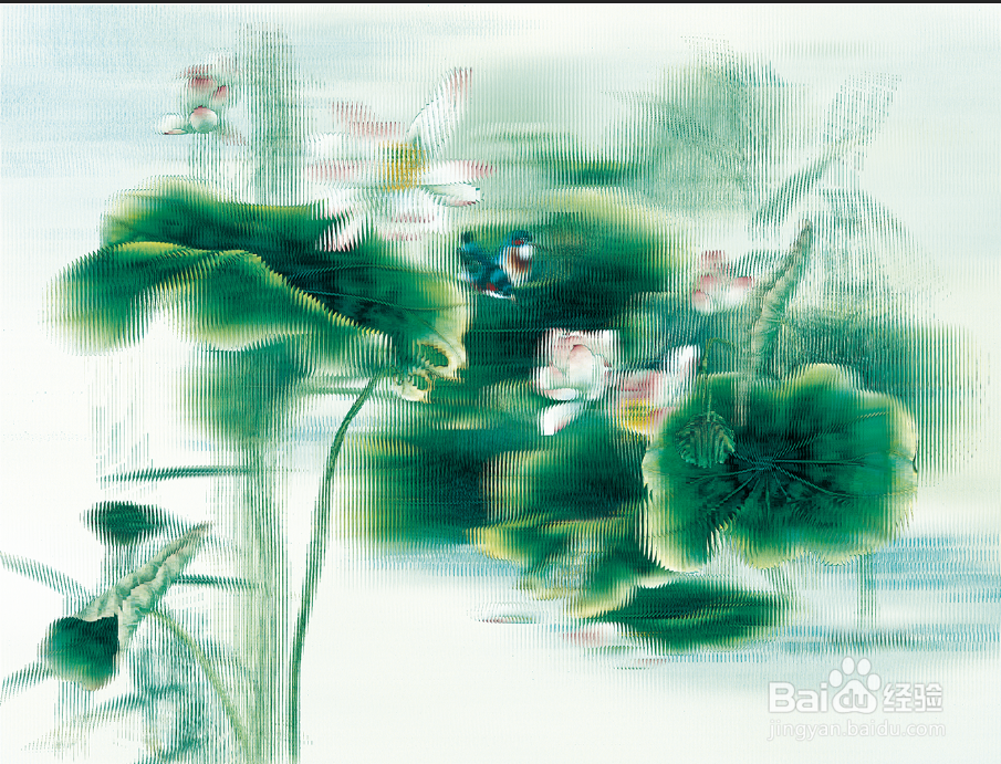 太原3D立体光栅画制作过程