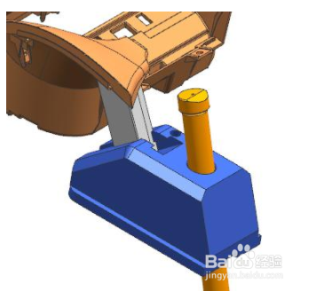 UG模具设计之汽车仪表盘后模斜滑块经典结构