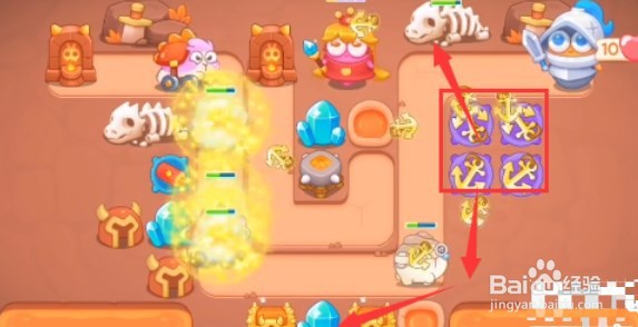 保卫萝卜4饿龙传说第5关攻略