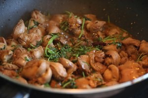 怎么做香菜爆炒鸡胗