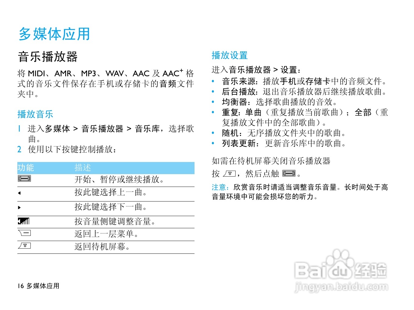 Philip飞利浦ctx712blk手机说明书:[2]