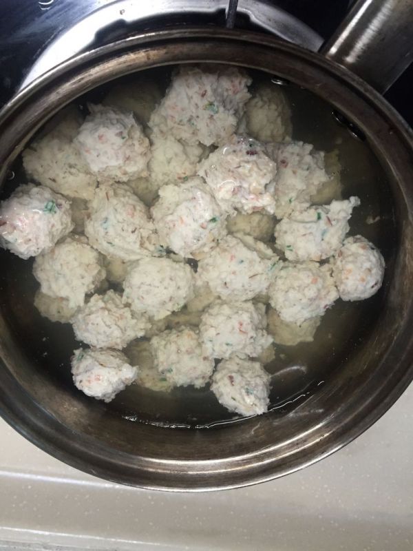 鸡蛋干瘦肉豆腐丸子