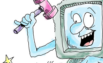 电脑出现条纹蓝屏怎么办？