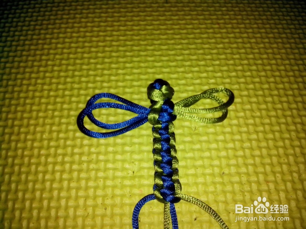 蜻蜓结的制作方法