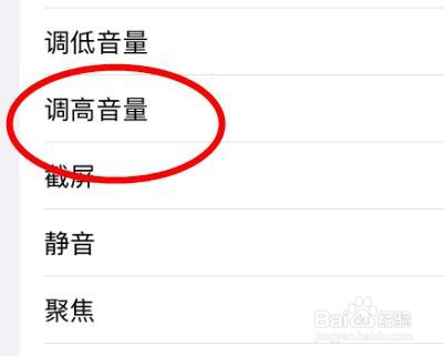 iPhone14如何设置轻点背面两下的功能为调高音量