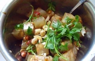 黄豆蹄花冻制作的步骤