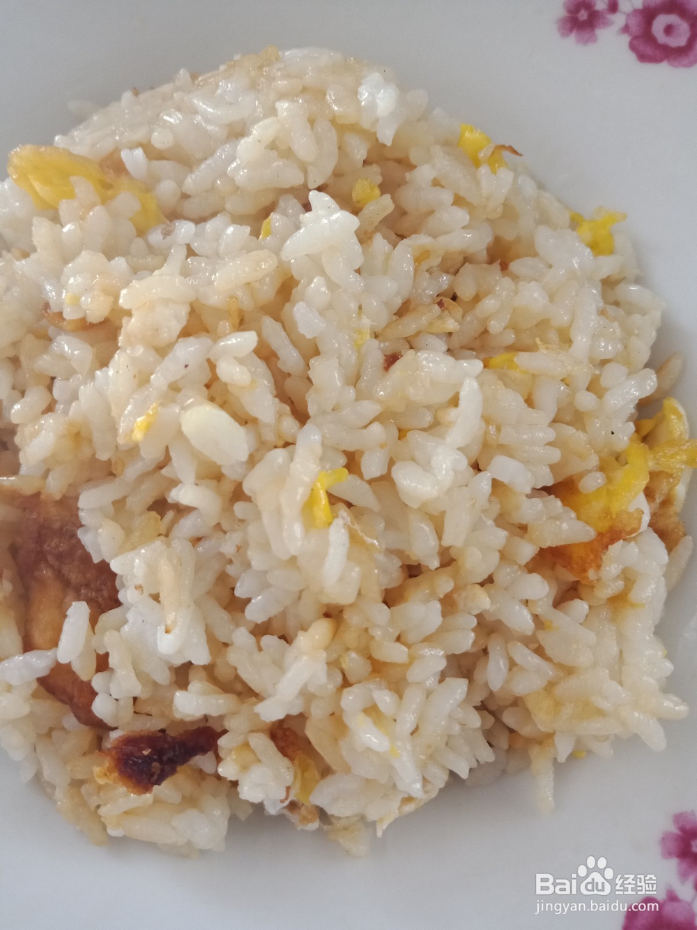 简单的蛋炒饭的做法