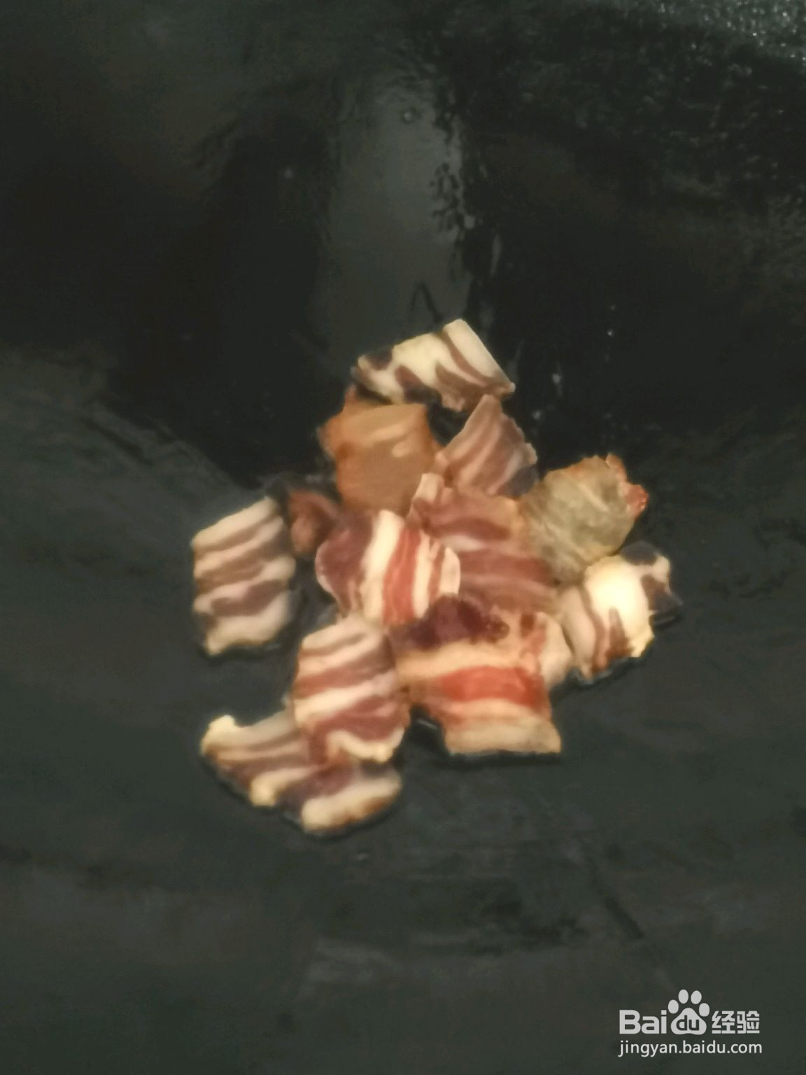 腊味炒荷兰豆的做法