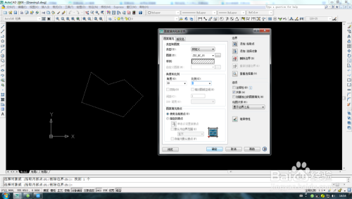 AutoCAD图案充填、多行文字命令操作方法