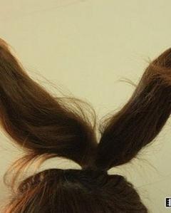 盘丸子头的方法图解