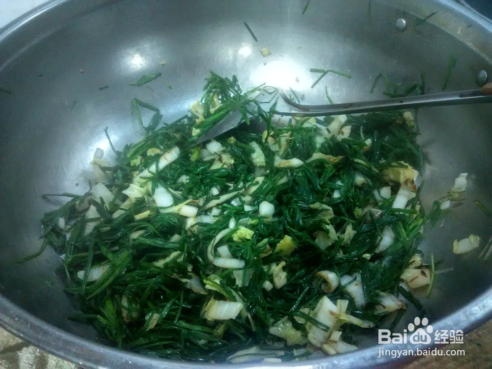 大白菜炒小根菜