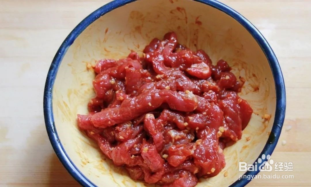 下饭菜“杭椒牛柳”怎么做？