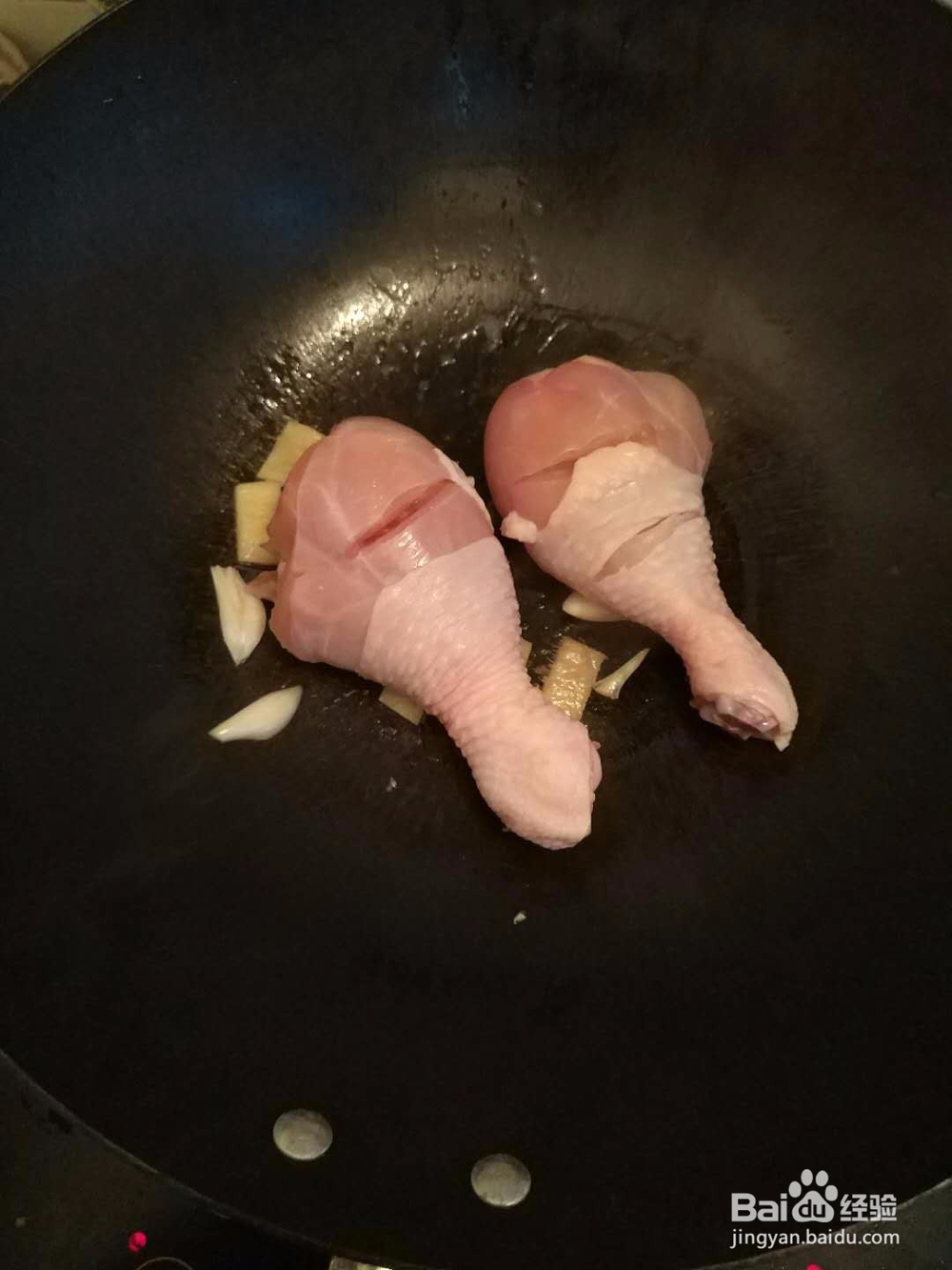 【男生DIY带饭】简单制作酱油鸡腿饭