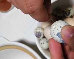 荠菜花煮鸡蛋的做法