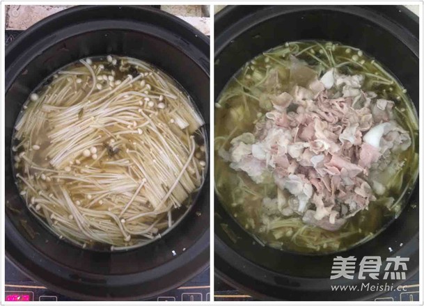酸汤肥牛的做法
