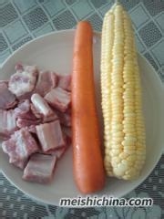 田园排骨汤的做法