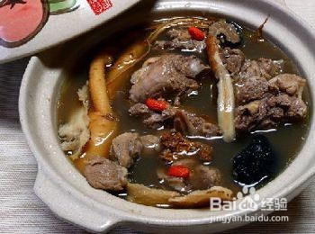 人参炖鸭的做法