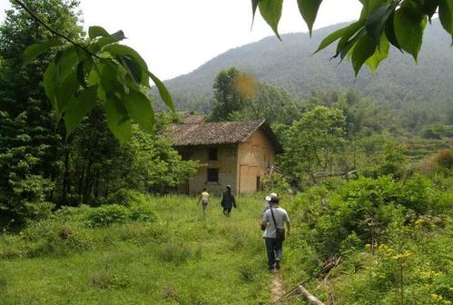 明月山潭下村、朱木村穿越游