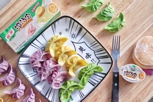 三色白菜猪肉水饺的做法