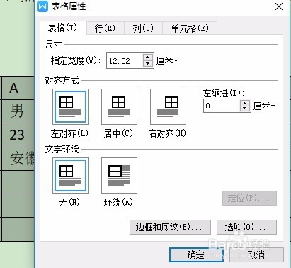 WPS中如何制作三线表