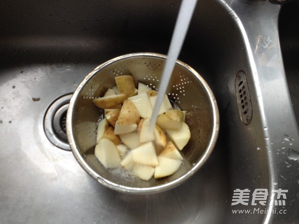 香炸薯角的做法