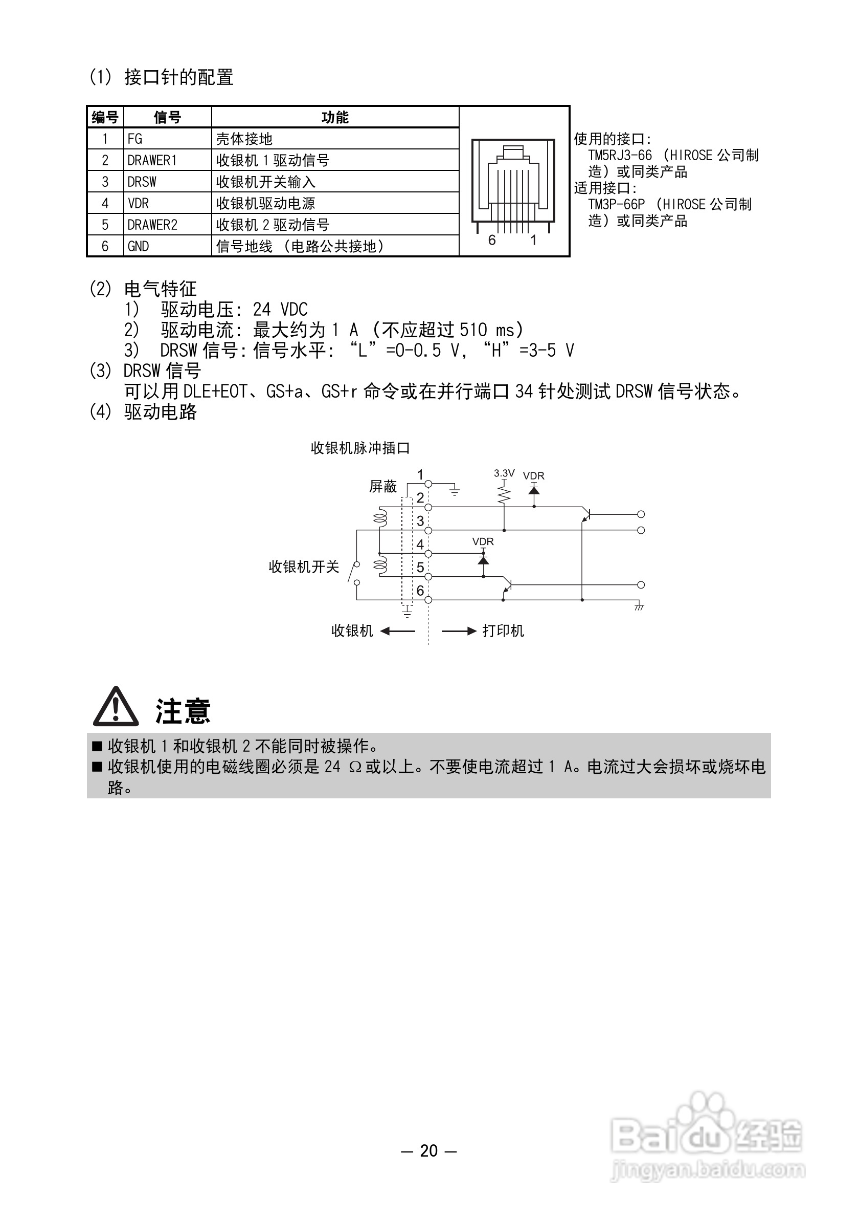CITIZEN 热敏打印机model ct-s601 用户手册:[3]