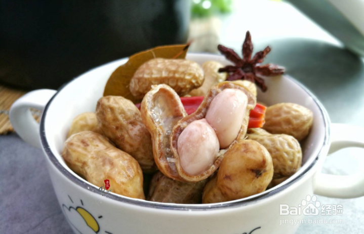 家常菜:盐水煮花生