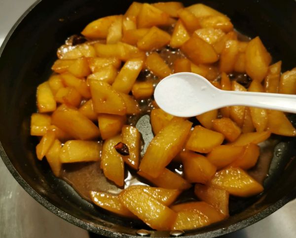 豆瓣酱烧白萝卜