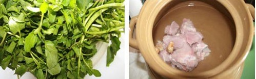 西洋菜排骨汤的达人做法