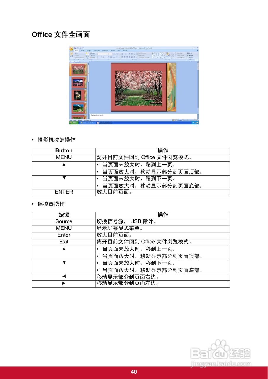 优派PLED-W200投影机使用说明书:[5]