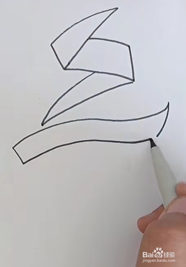 冬奥会标志简笔画教程