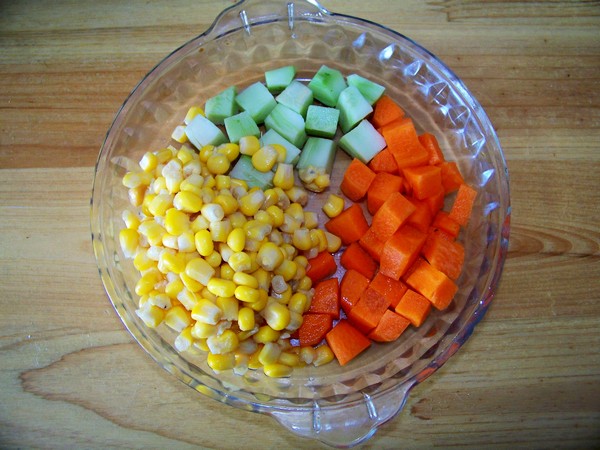 西兰花彩蔬小炒