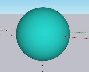sketchup如何画圆球