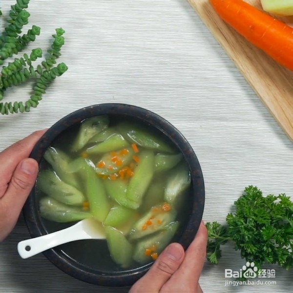 家常美味丝瓜汤