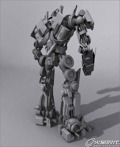 3DS MAX打造经典变形金刚模型