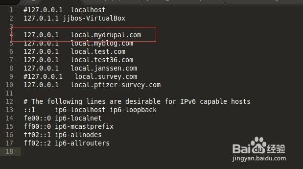 Drupal 7 环境的安装
