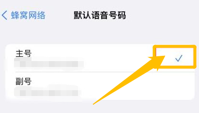 苹果13怎么设置卡一卡二拨号