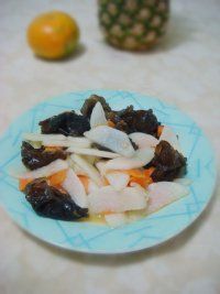 如何制作云耳炒山药