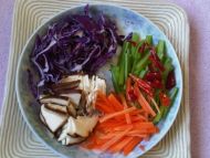 杂蔬炒米粉的做法