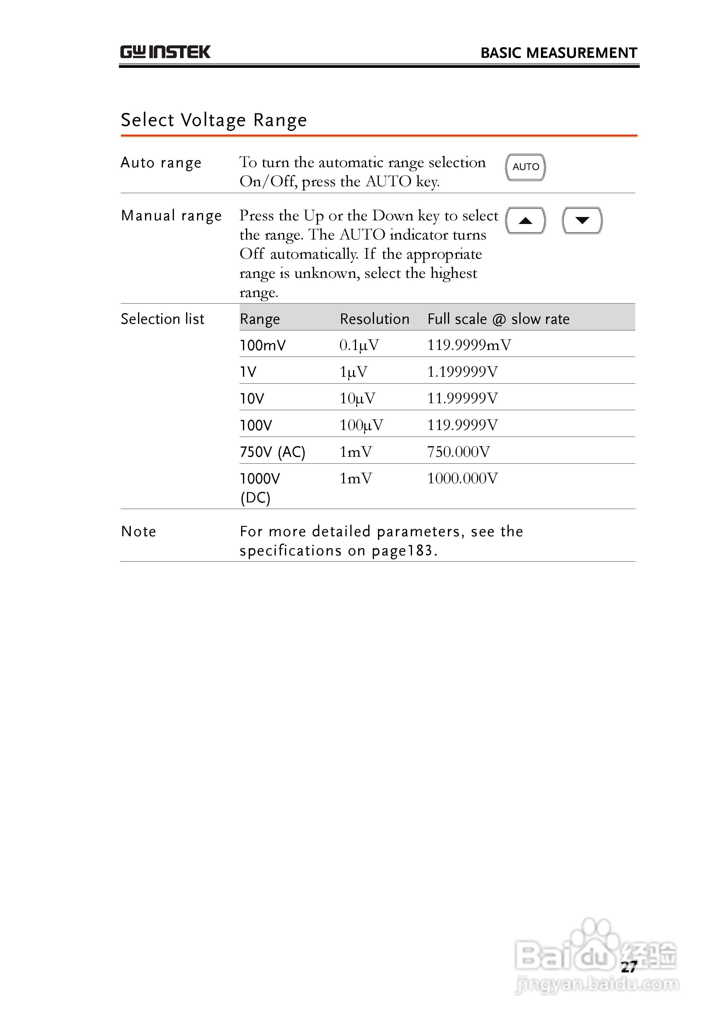 固纬GDM-8261数字万用表使用说明书:[3]