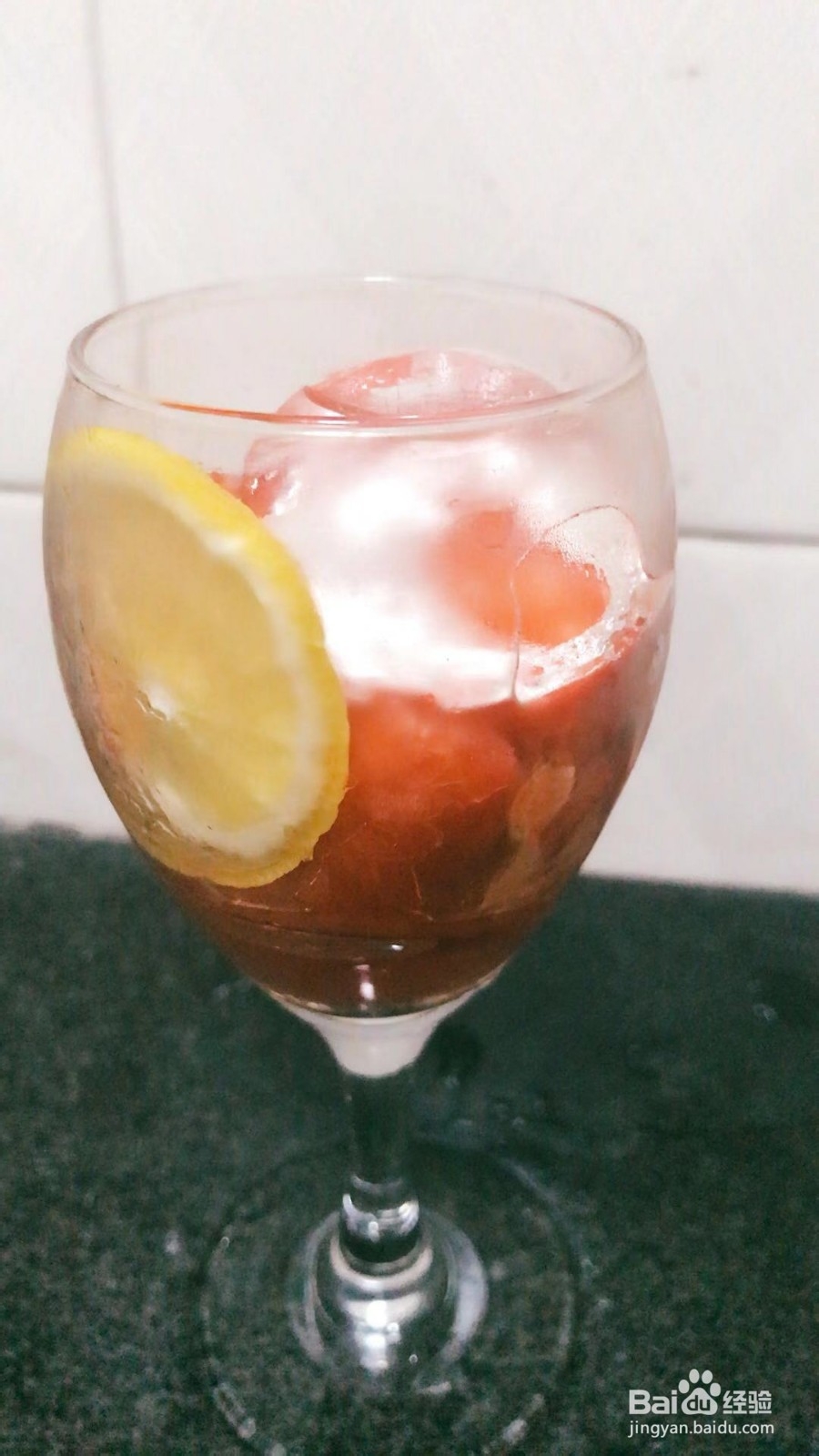 自制水果鸡尾酒