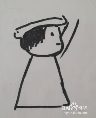 男孩的画法 男孩的简笔画