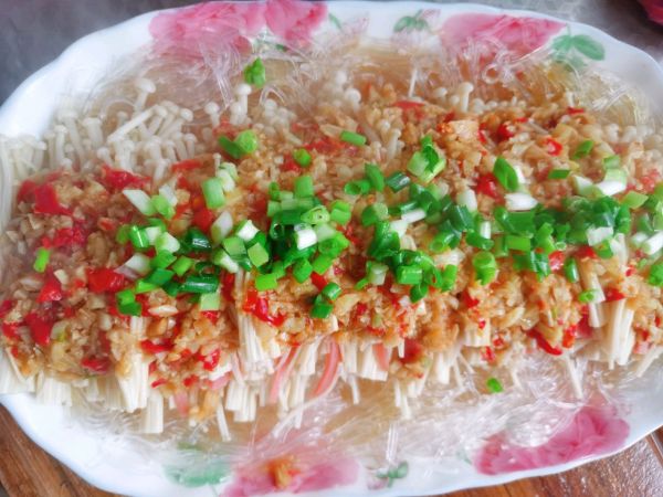 蒜蓉粉丝金针菇
