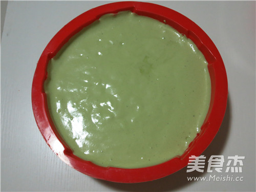 美丽的玫瑰花戚风蛋糕