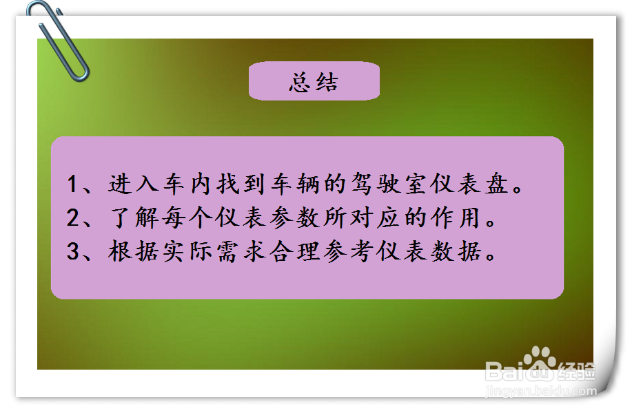 雪佛兰乐风RV汽车仪表参数怎么看