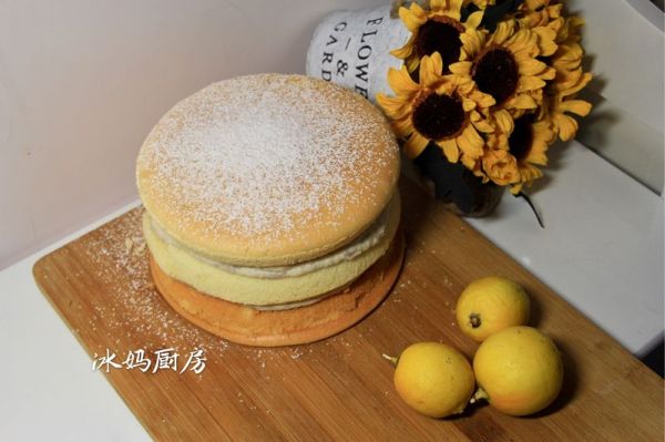 夹心芋头奶油蛋糕