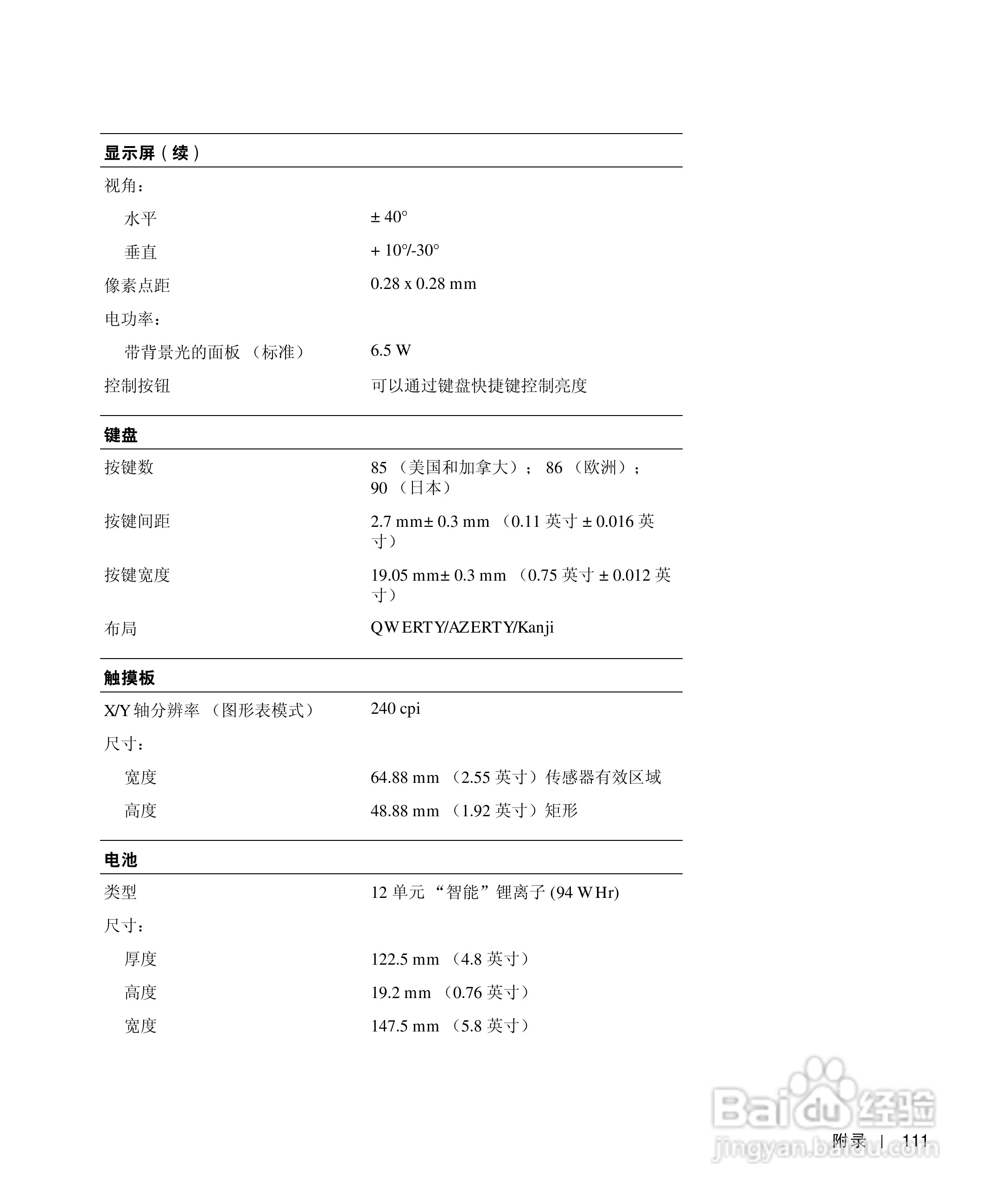 戴尔Inspiron 1100笔记本使用说明书:[12]