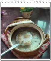 清热下火老火粥-----咸排骨菜干粥