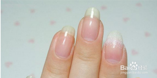 雪花法式美甲教程