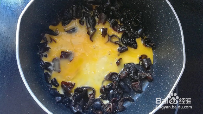 木耳鸡蛋海螺面